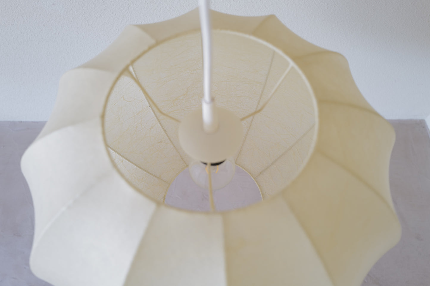 1960s Cocoon pendant lamp by goldkant XL