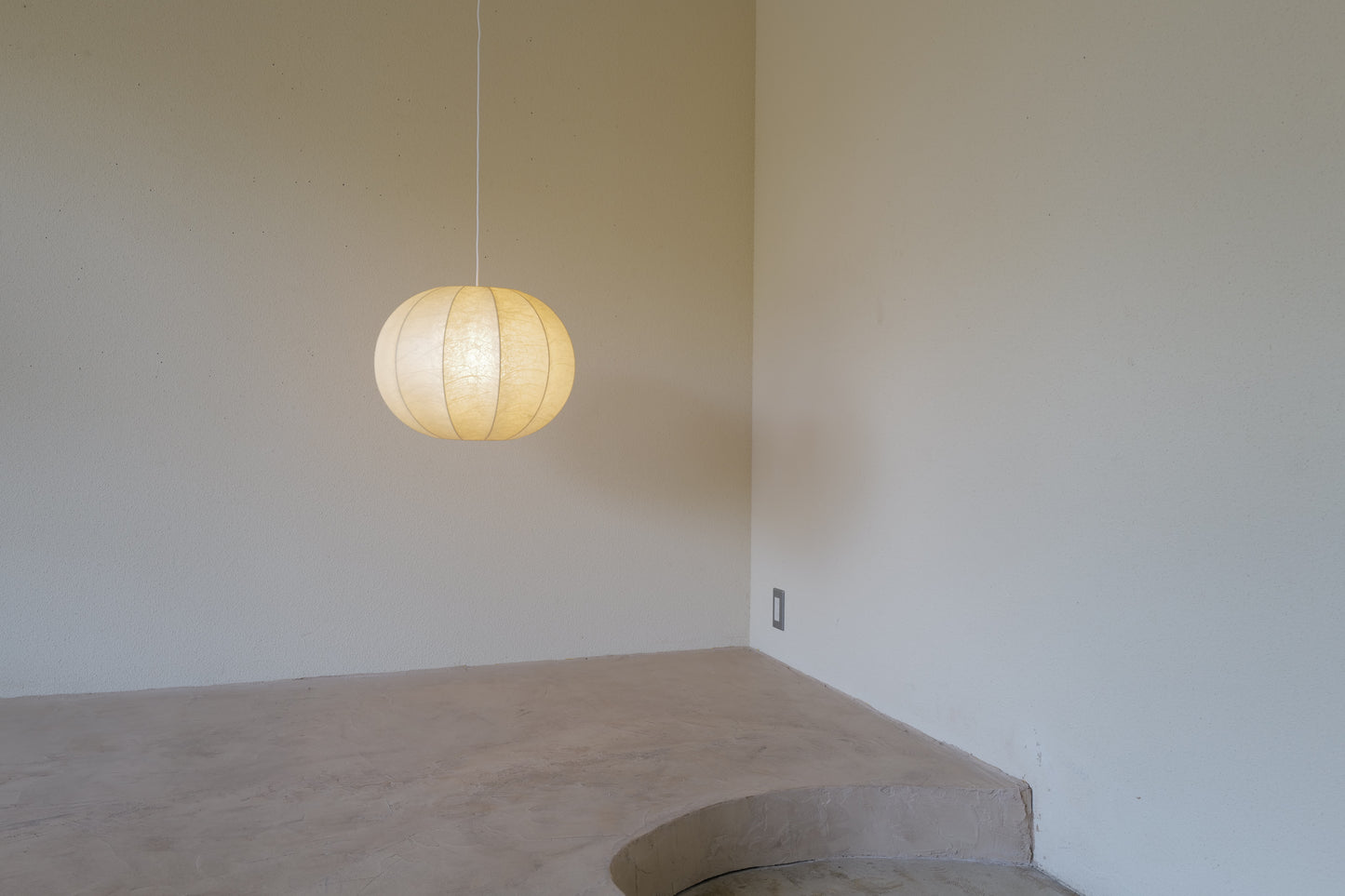 1960s Cocoon pendant lamp by goldkant XL