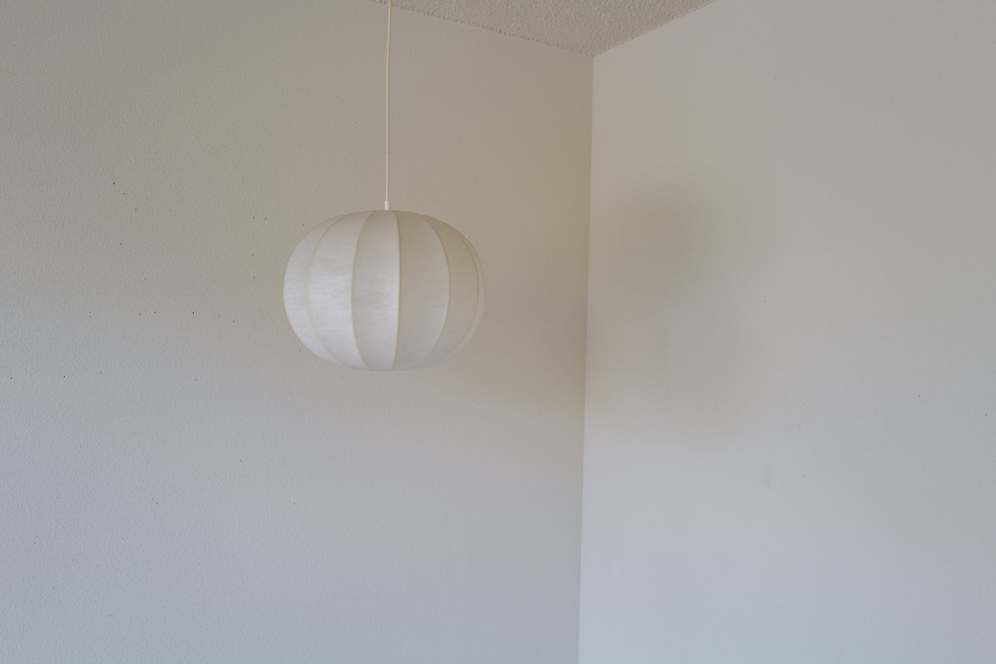 1960s cocoon pendant lamp. by goldkant