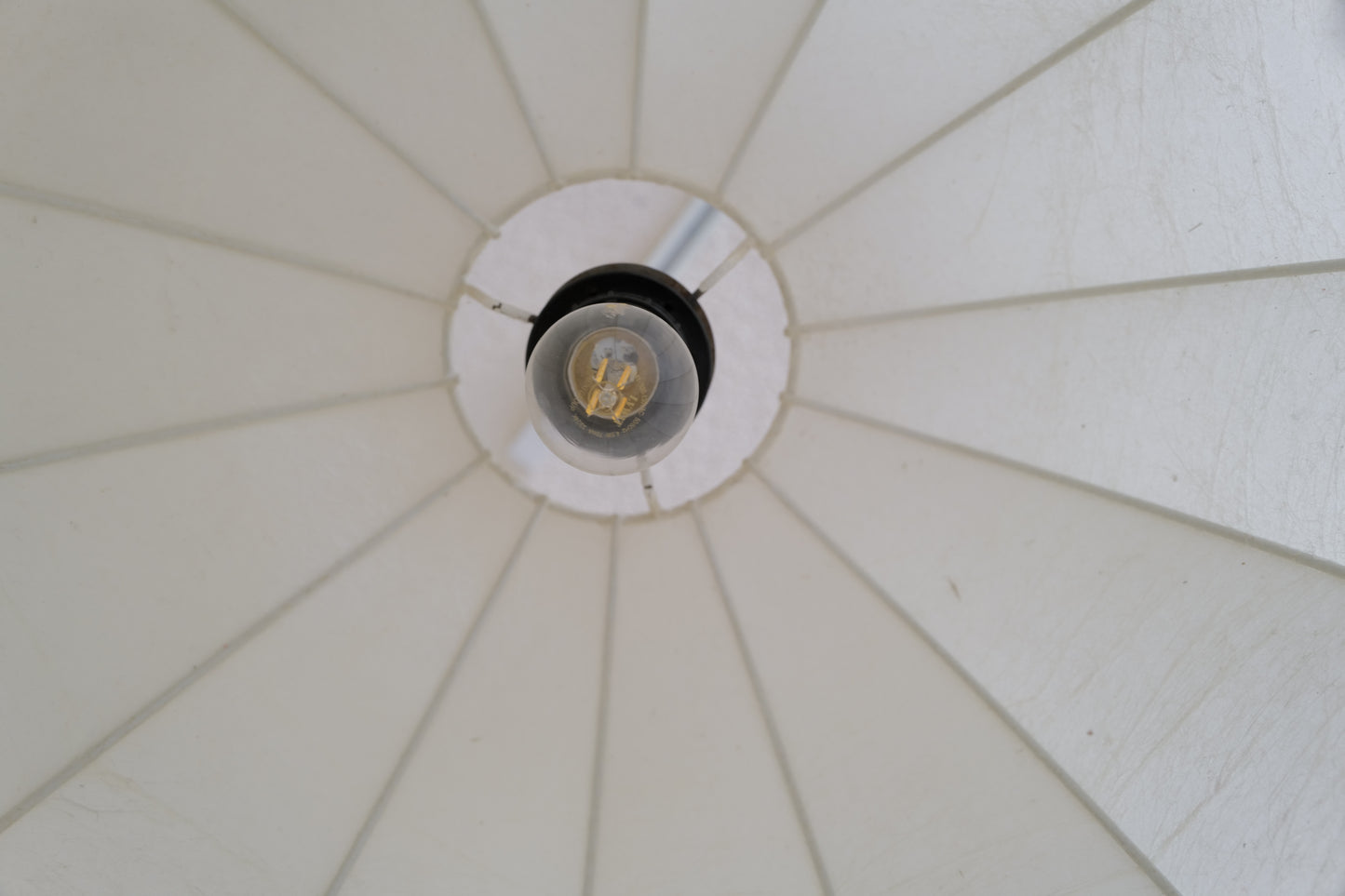 1960s cocoon pendant lamp. by goldkant