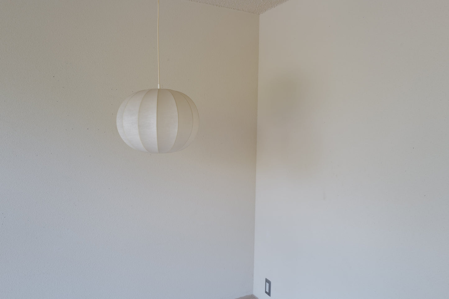 1960s cocoon pendant lamp. by goldkant