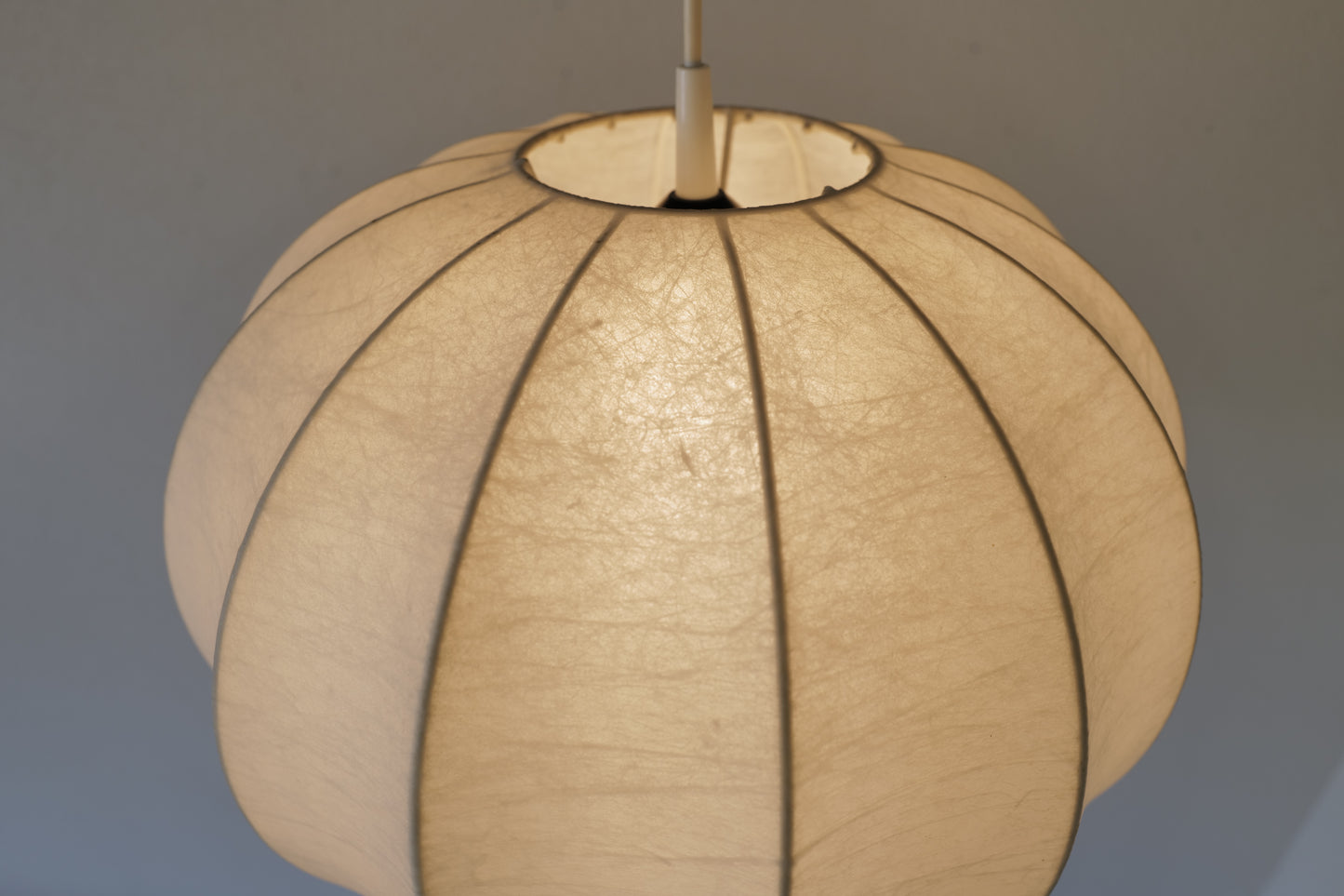 1960s cocoon pendant lamp. by goldkant