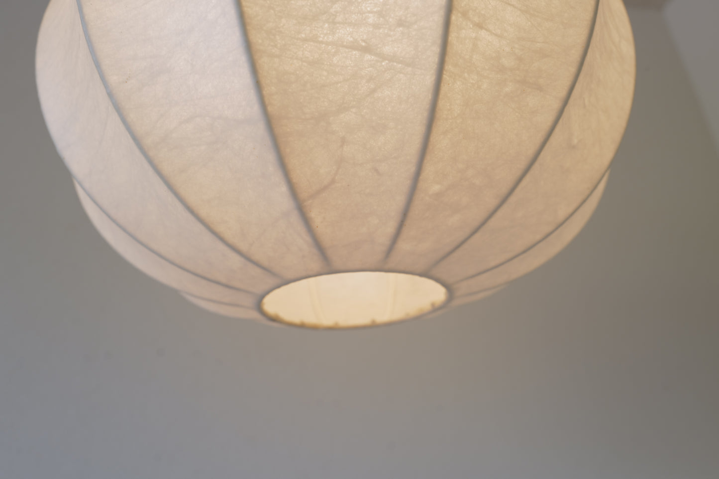 1960s cocoon pendant lamp. by goldkant