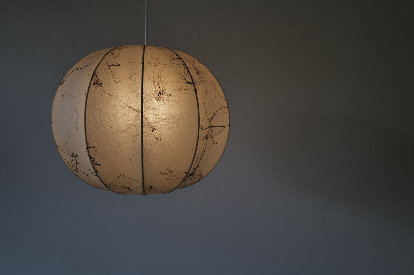 1960s cocoon pendant lamp by goldkant