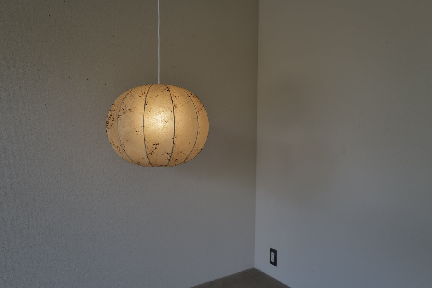 1960s cocoon pendant lamp by goldkant