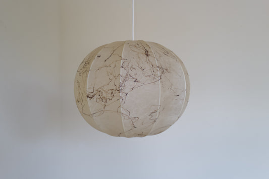 1960s cocoon pendant lamp by goldkant