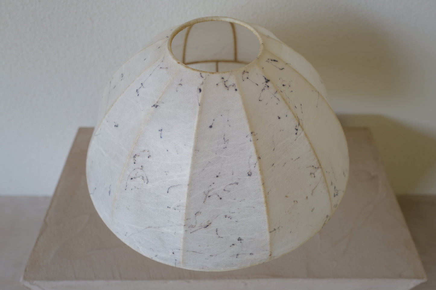 1960s mushroom table lamp. with cocoon shade.