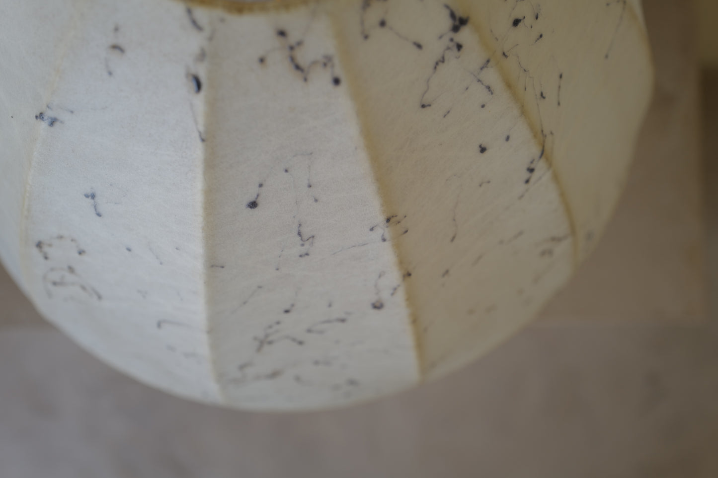 1960s mushroom table lamp. with cocoon shade.