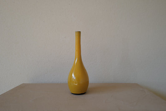 BKW BÖTTGER yellow vase 1960s German