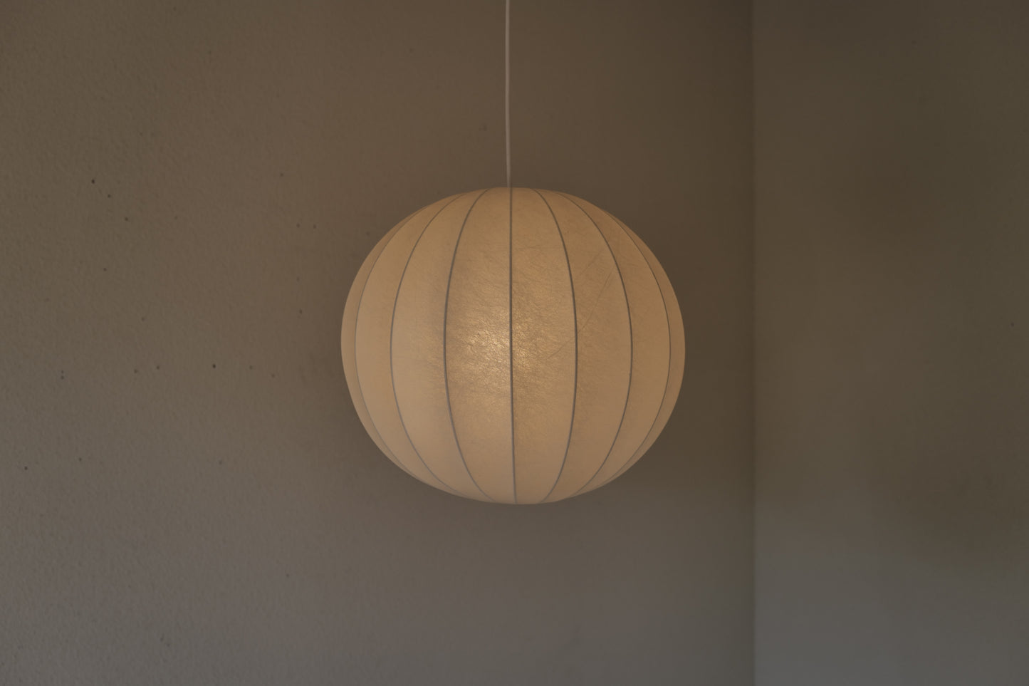Cocoon Pendant Lamp by Goldkant 1960s