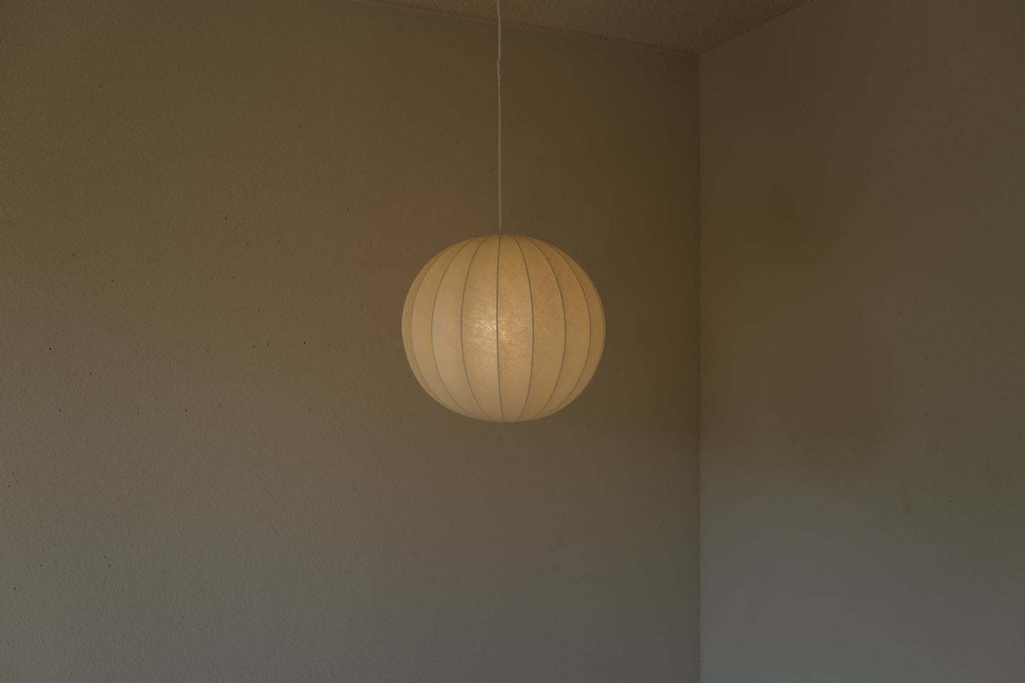 Cocoon Pendant Lamp by Goldkant 1960s
