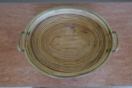 Italian Brass Basket 1960s Italy