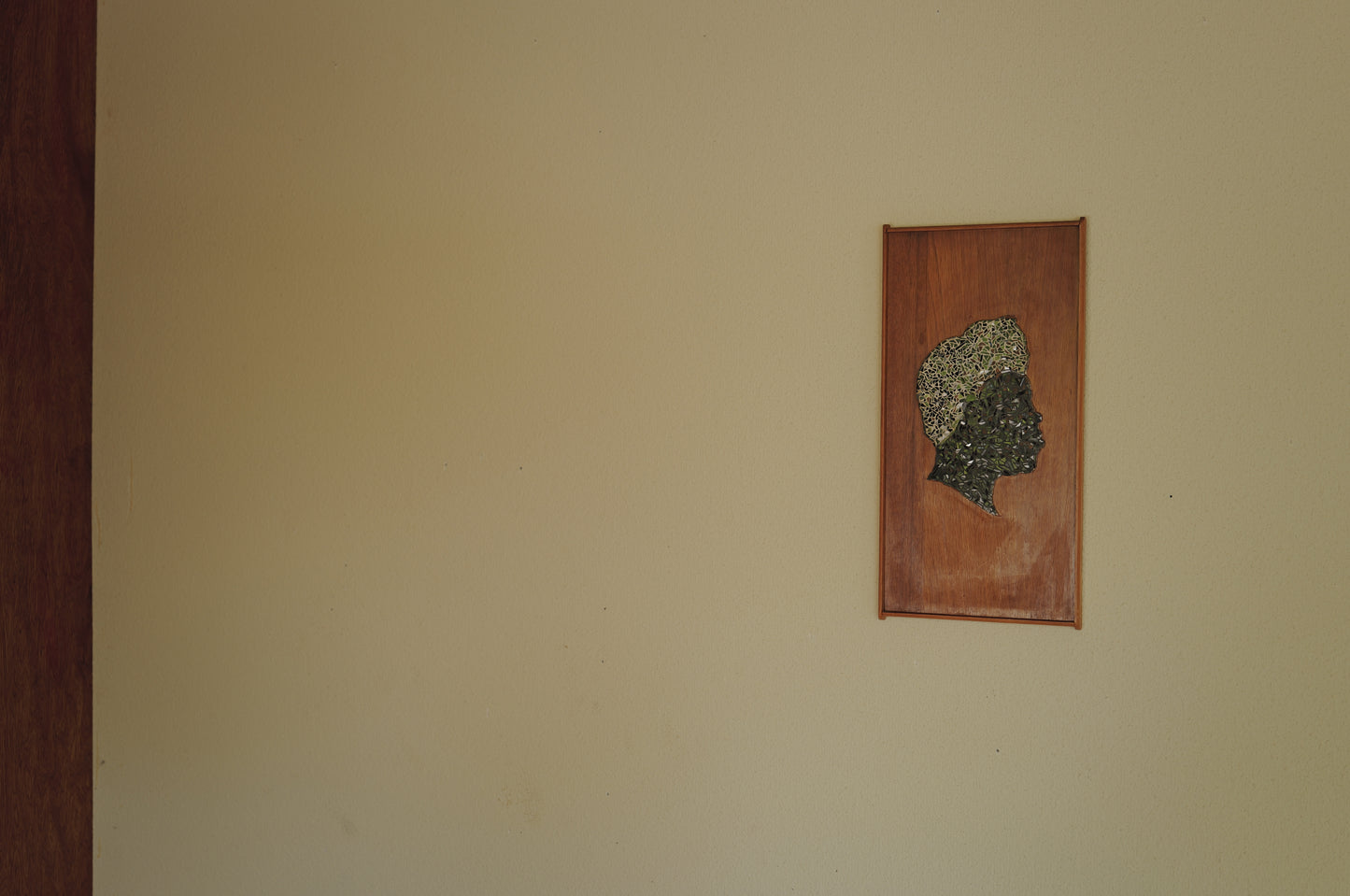 1960s Mosaic Wall Art on Teak Panel