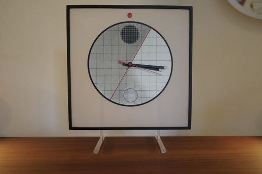 Clock by Kurt B. Delbanco for Morphos,1980s