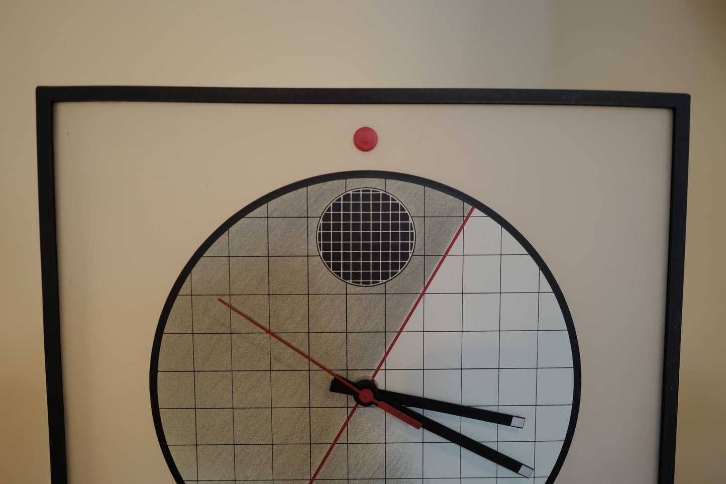 Clock by Kurt B. Delbanco for Morphos,1980s