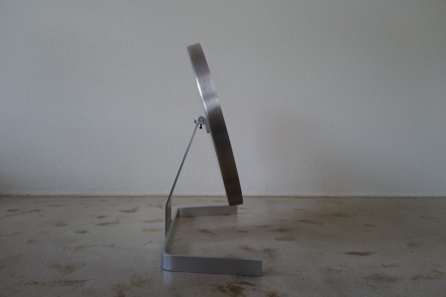 Miroir aluminium brossé Pierre Vandel France