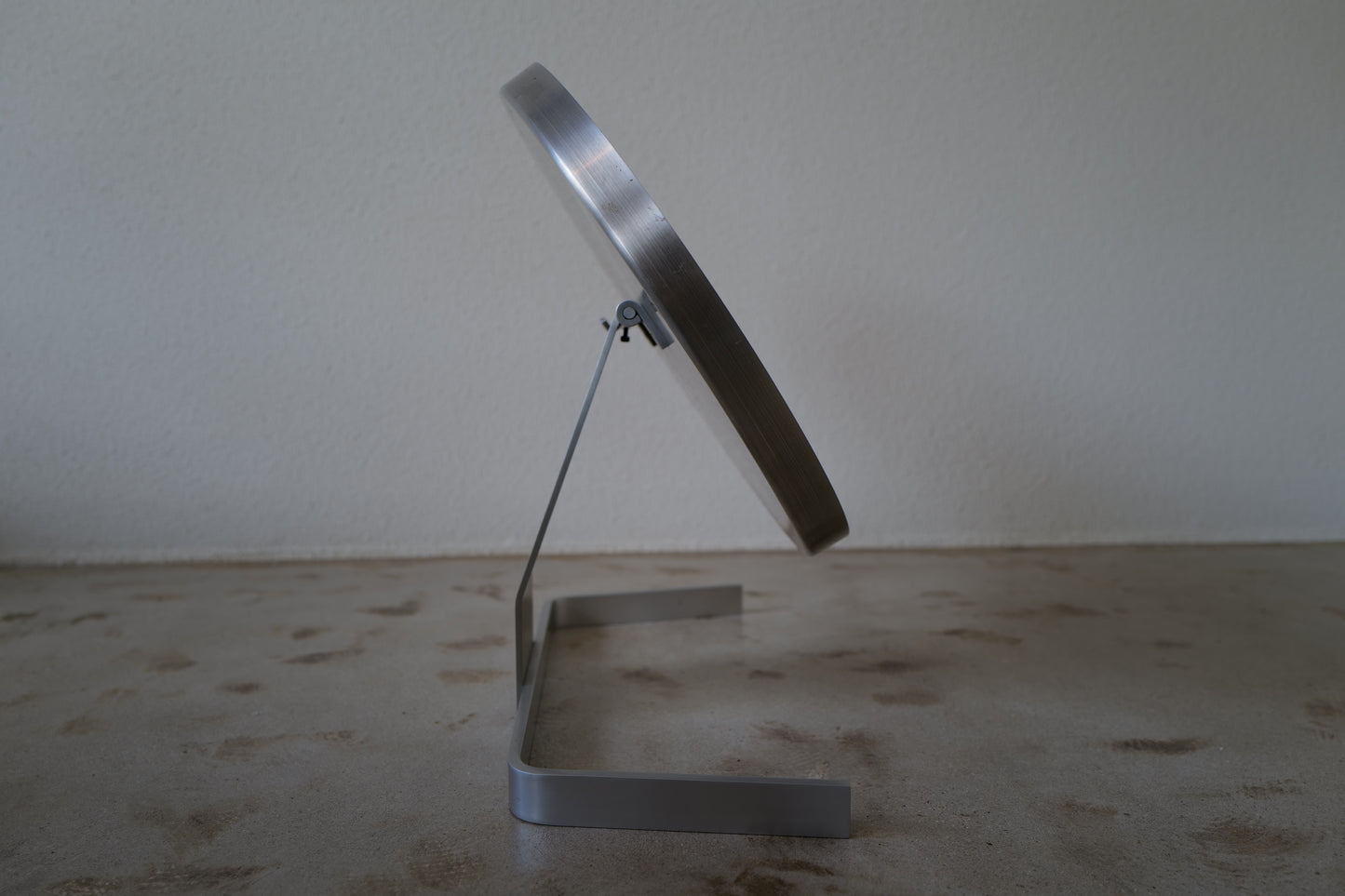 Miroir aluminium brossé Pierre Vandel France