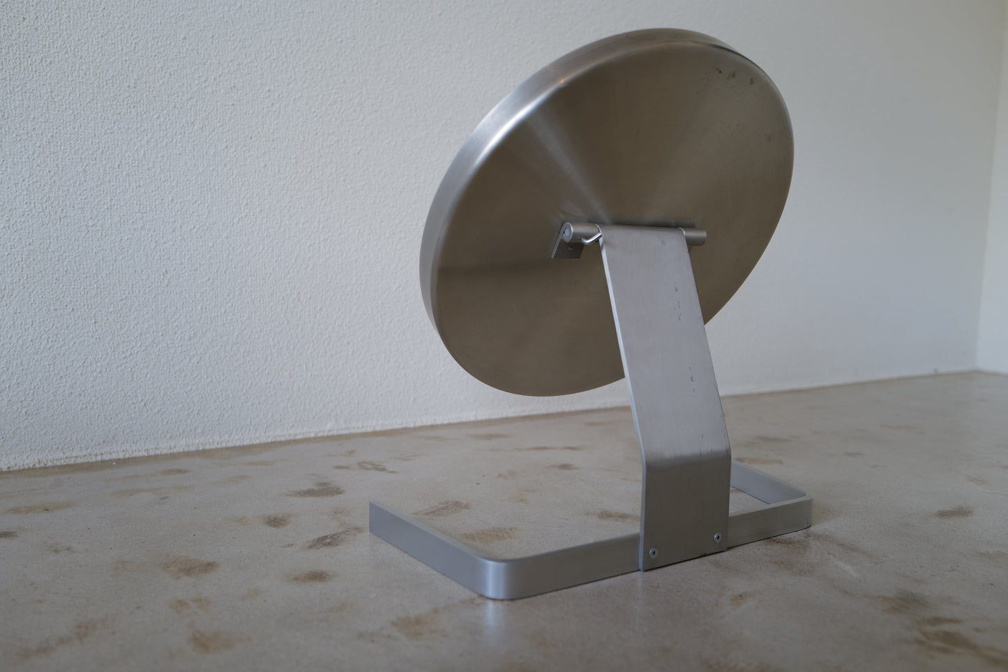 Miroir aluminium brossé Pierre Vandel France