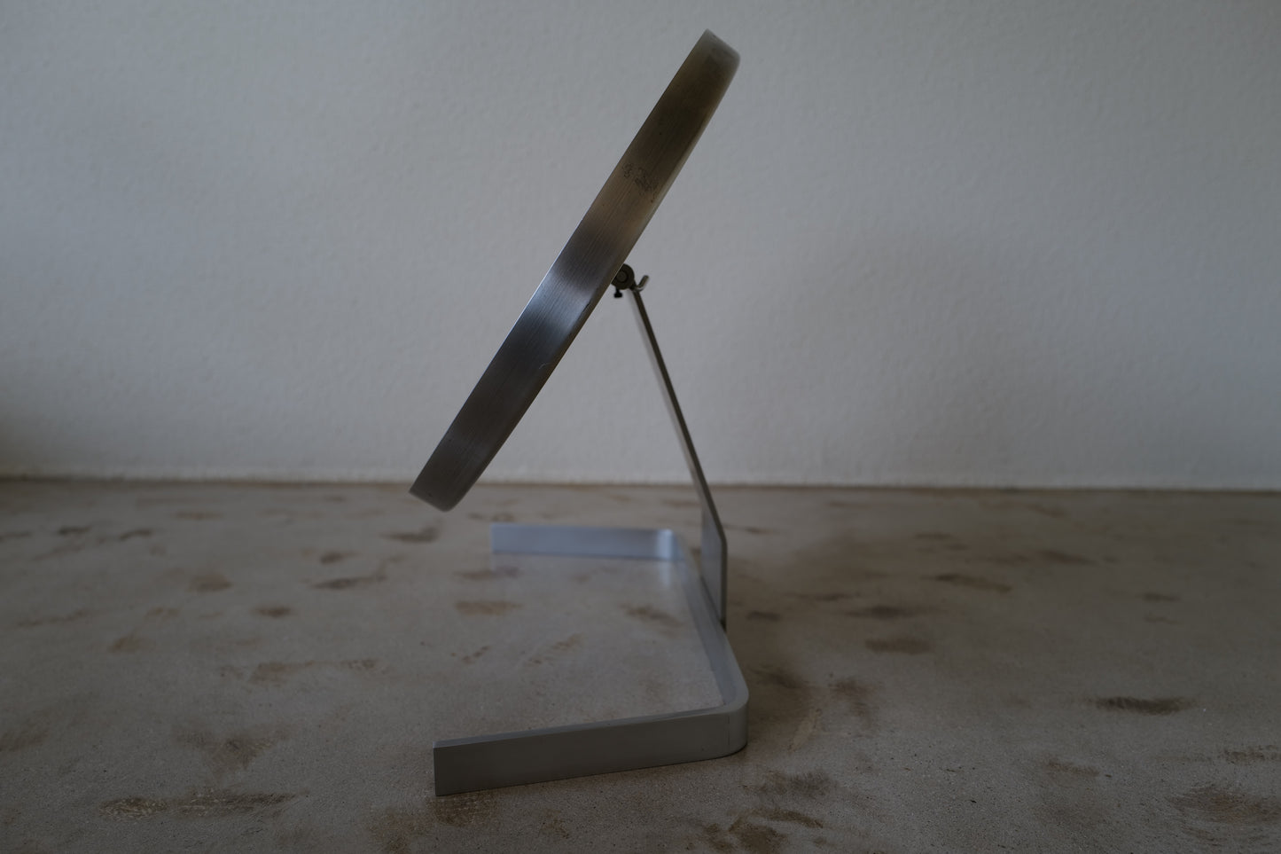 Miroir aluminium brossé Pierre Vandel France