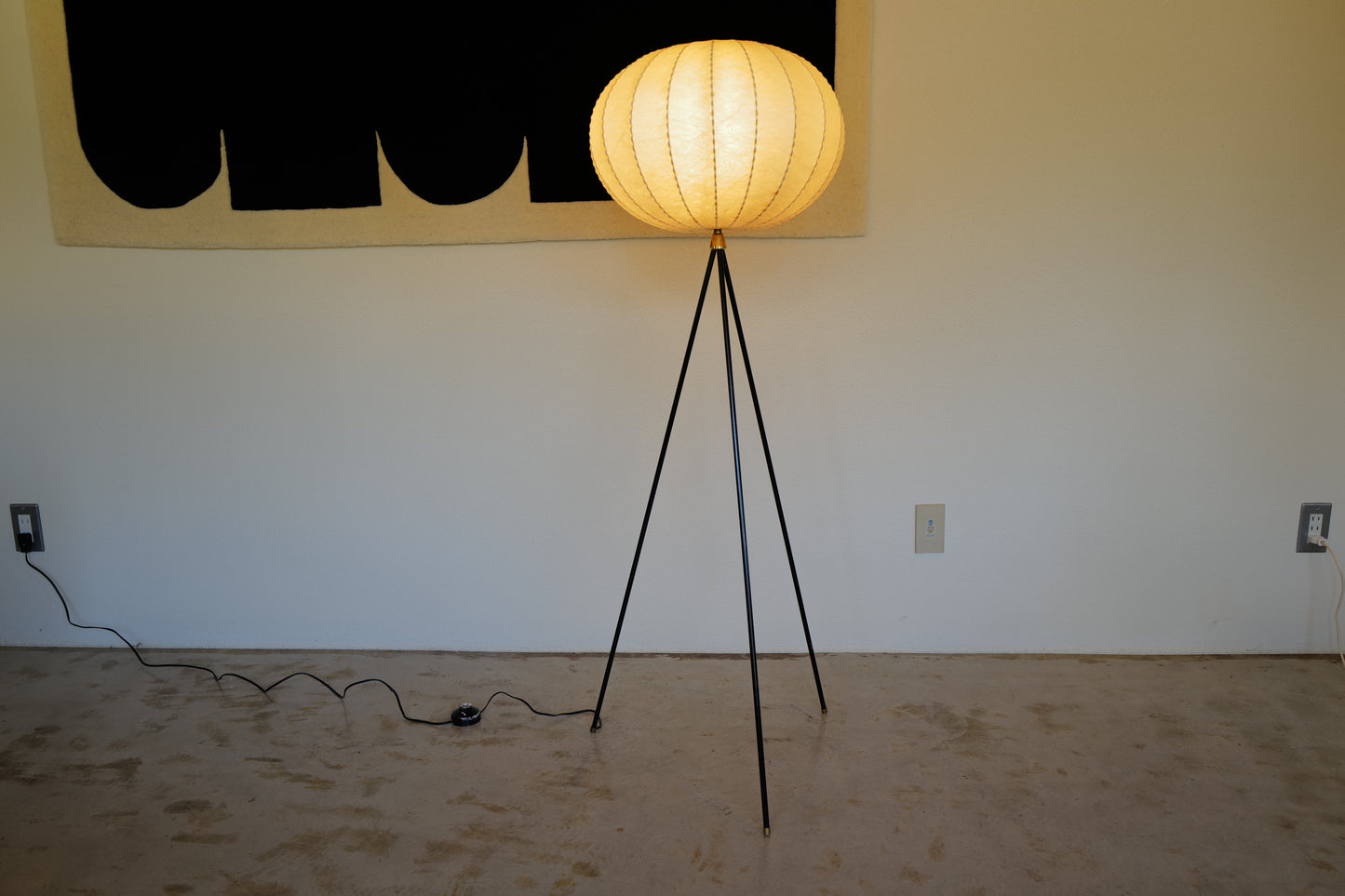 Cocoon Floor Lamp 1960s Germany