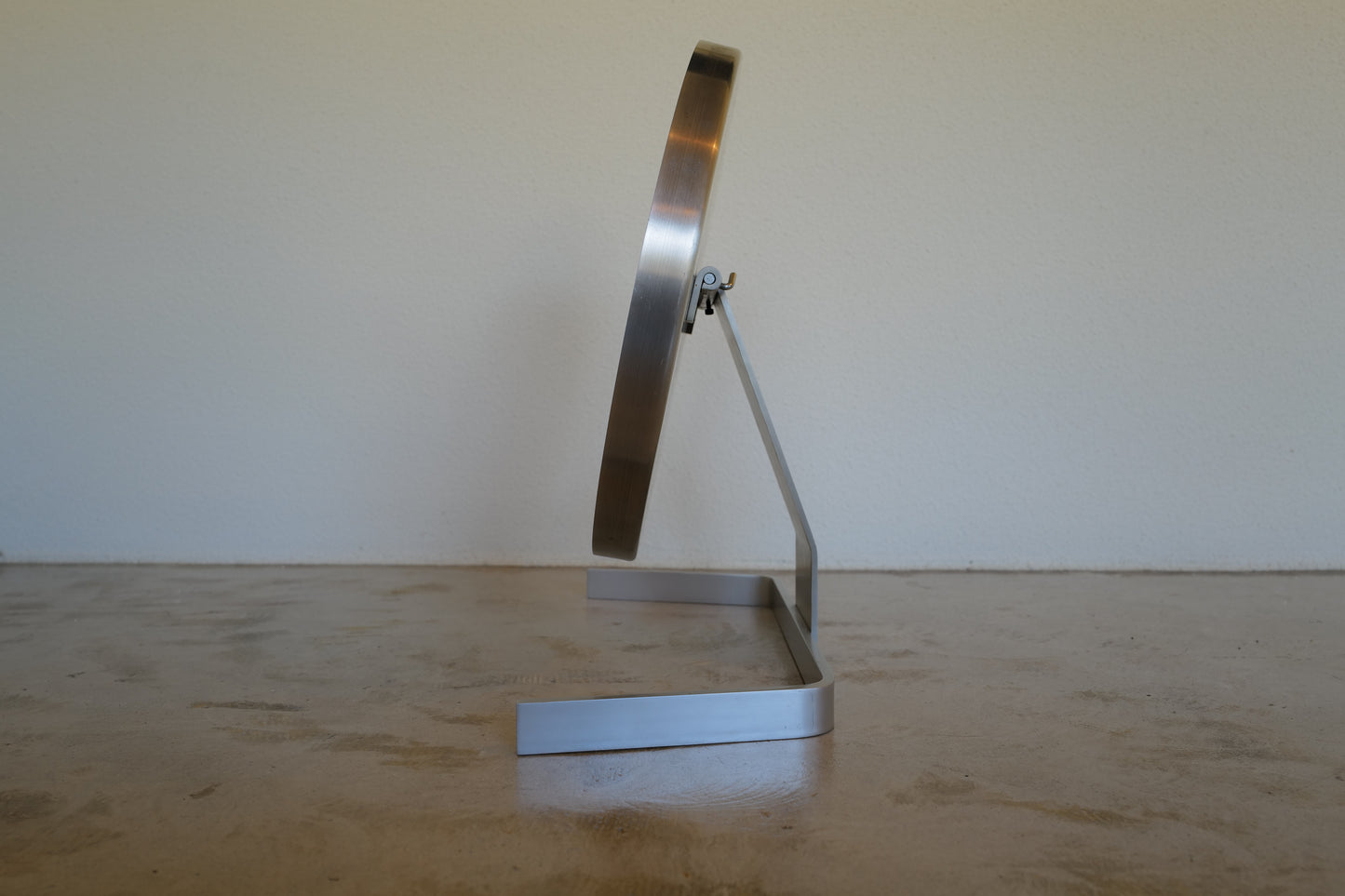 Miroir aluminium brossé Pierre Vandel France