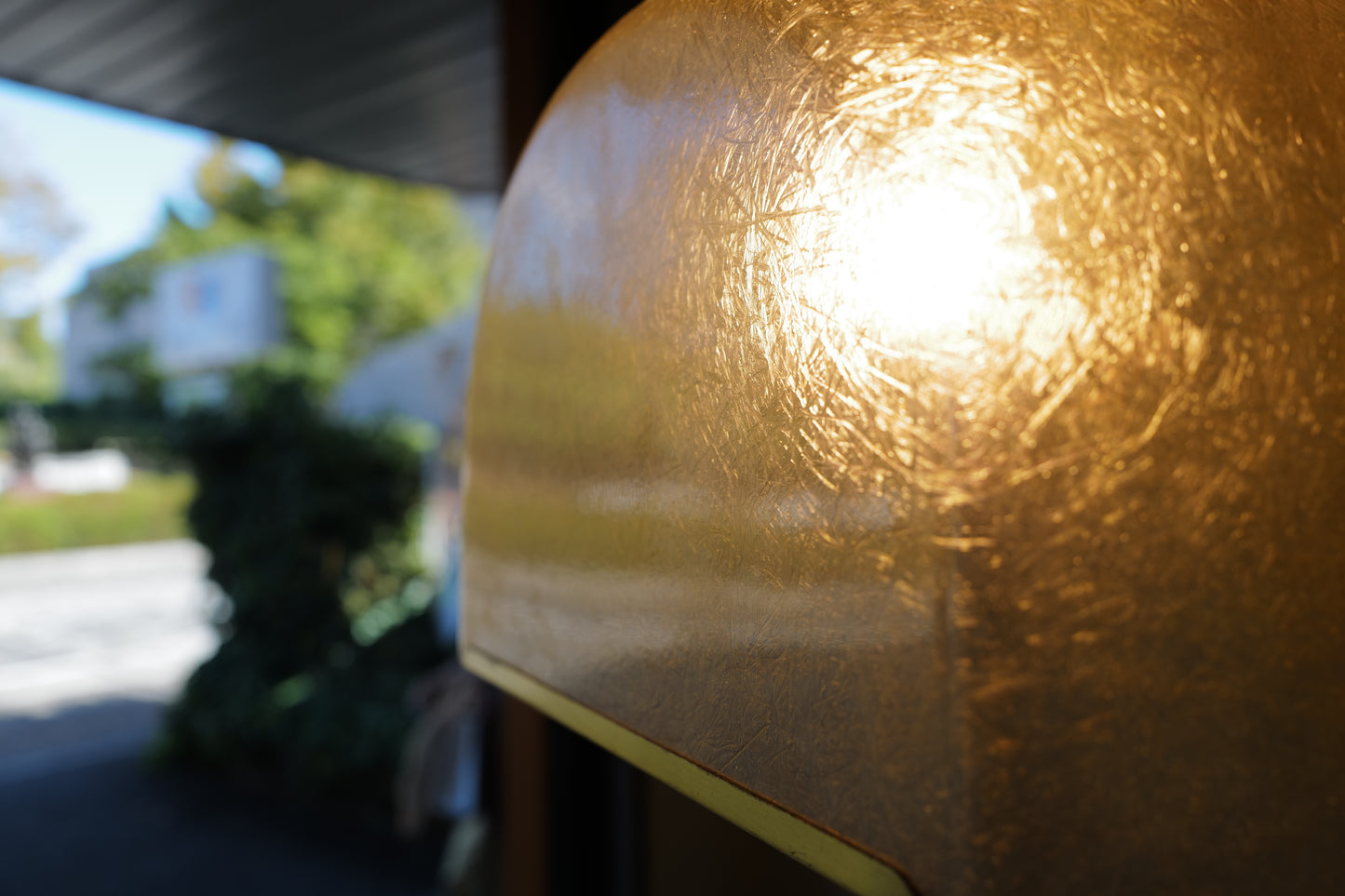 Italian Design Fiberglass Pendant Lamp, 1960s, Italy