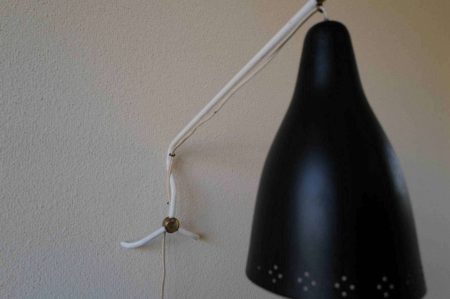 Scandinavian Wall Lamp 1960s.  Willem Hagoort style.