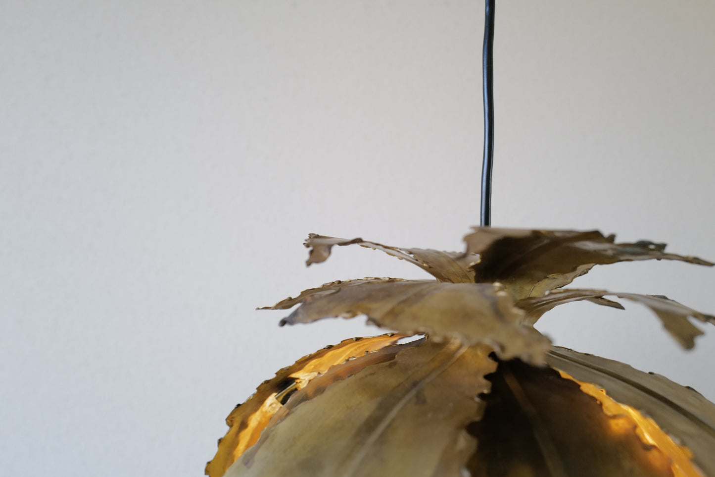 HOLM SØRENSEN VINTAGE BRASS HANGING LAMP