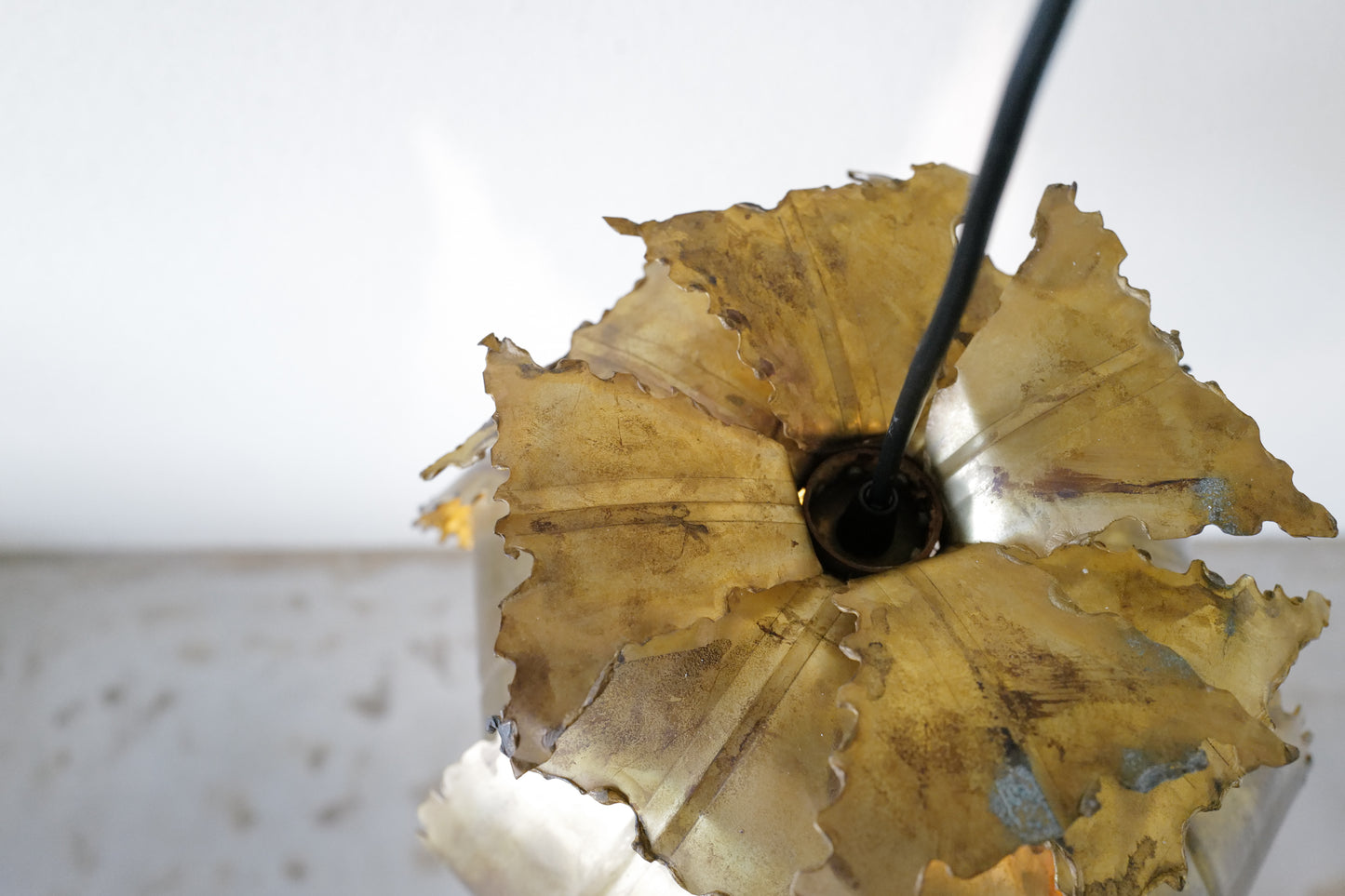 HOLM SØRENSEN VINTAGE BRASS HANGING LAMP