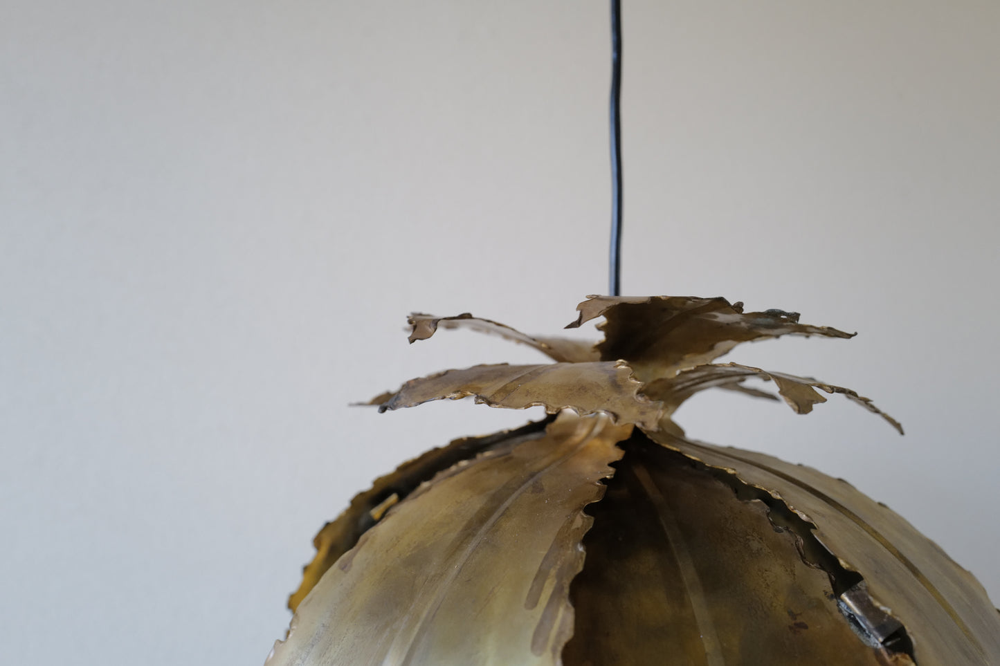 HOLM SØRENSEN VINTAGE BRASS HANGING LAMP