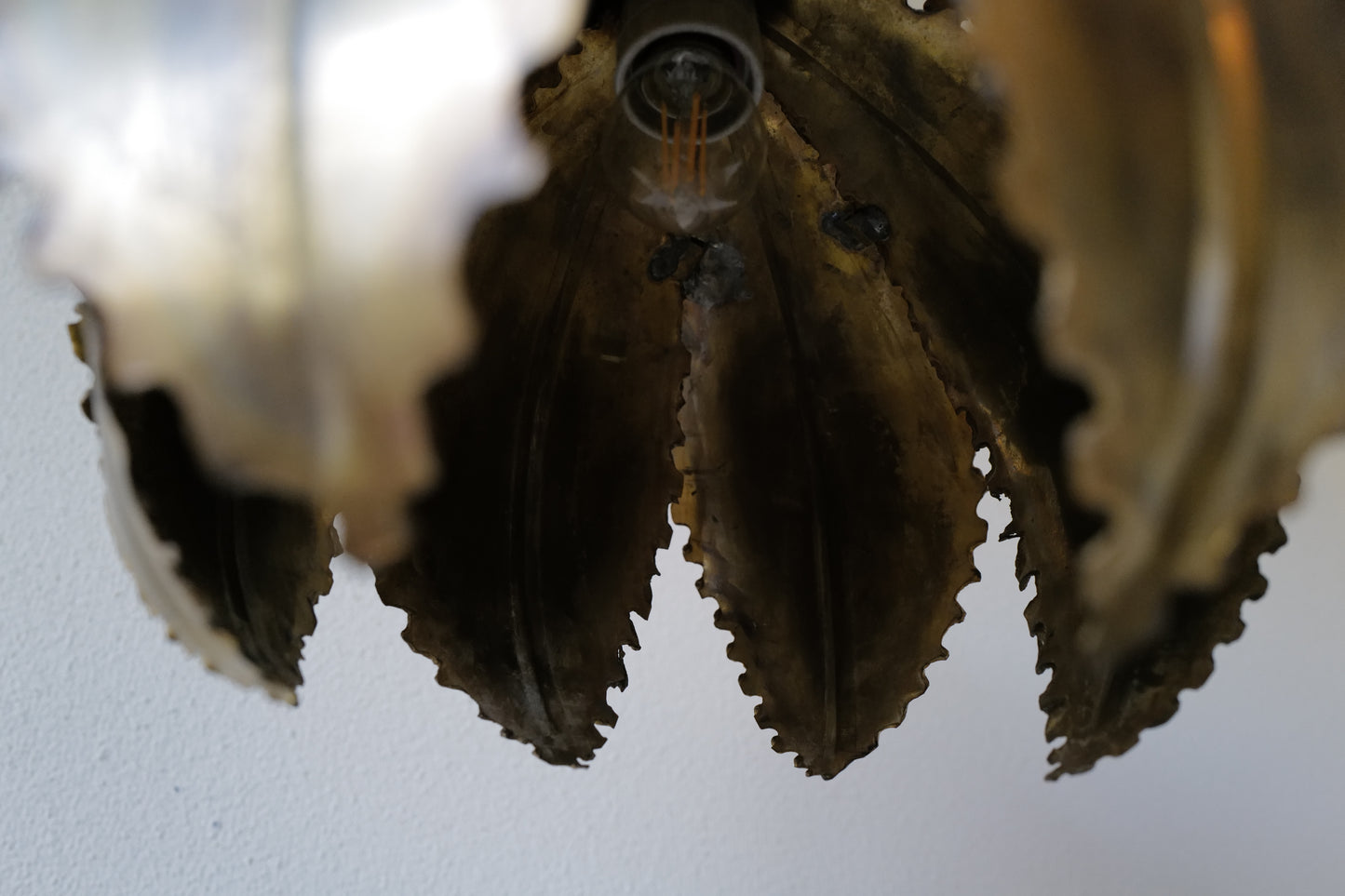 HOLM SØRENSEN VINTAGE BRASS HANGING LAMP