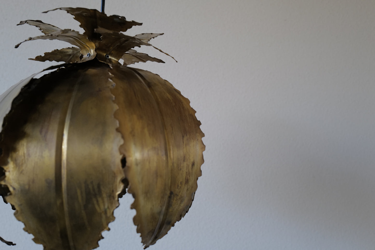 HOLM SØRENSEN VINTAGE BRASS HANGING LAMP