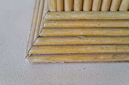 Rattan and bamboo display shelf　1970s 　②