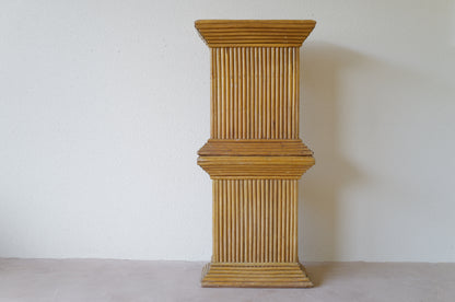 Rattan and bamboo display shelf　1970s 　②
