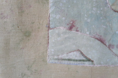 1970's tapestry. Mid-century textile art.