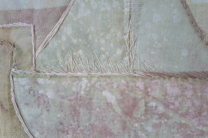 1970's tapestry. Mid-century textile art.