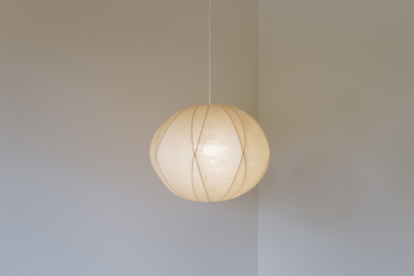 Cocoon Pendant  Lamp by Friedel Wauer for Goldkant 1970's