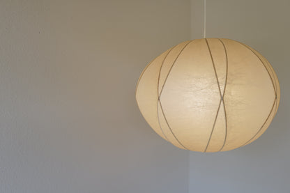 Cocoon Pendant  Lamp by Friedel Wauer for Goldkant 1970's