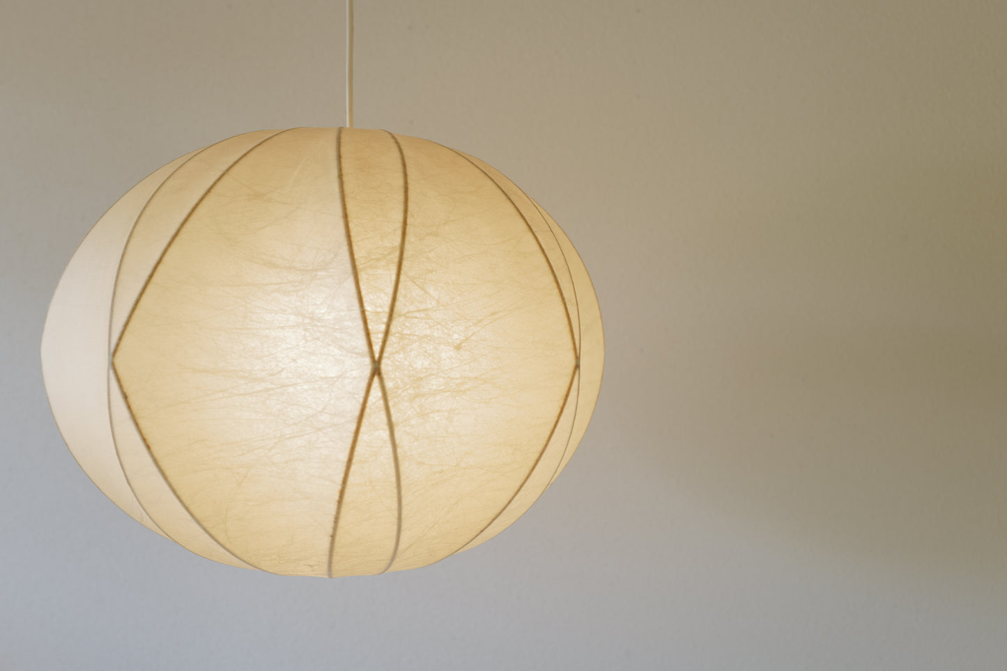 Cocoon Pendant  Lamp by Friedel Wauer for Goldkant 1970's