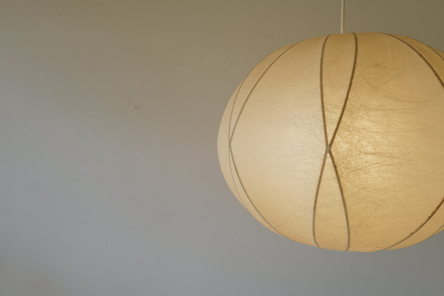 Cocoon Pendant  Lamp by Friedel Wauer for Goldkant 1970's