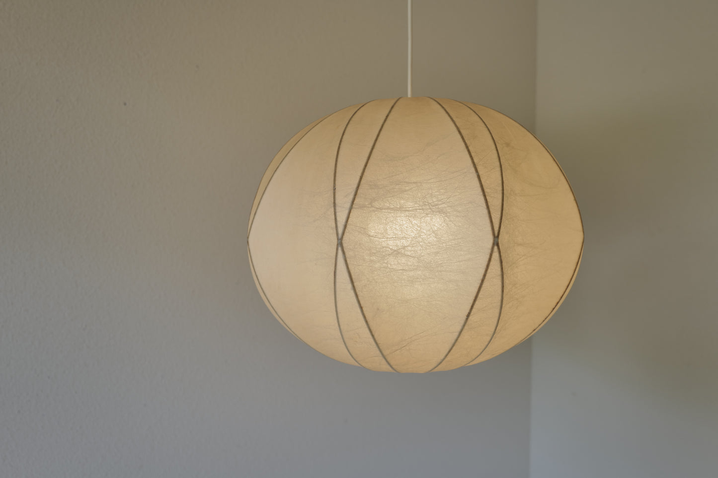 Cocoon Pendant  Lamp by Friedel Wauer for Goldkant 1970's