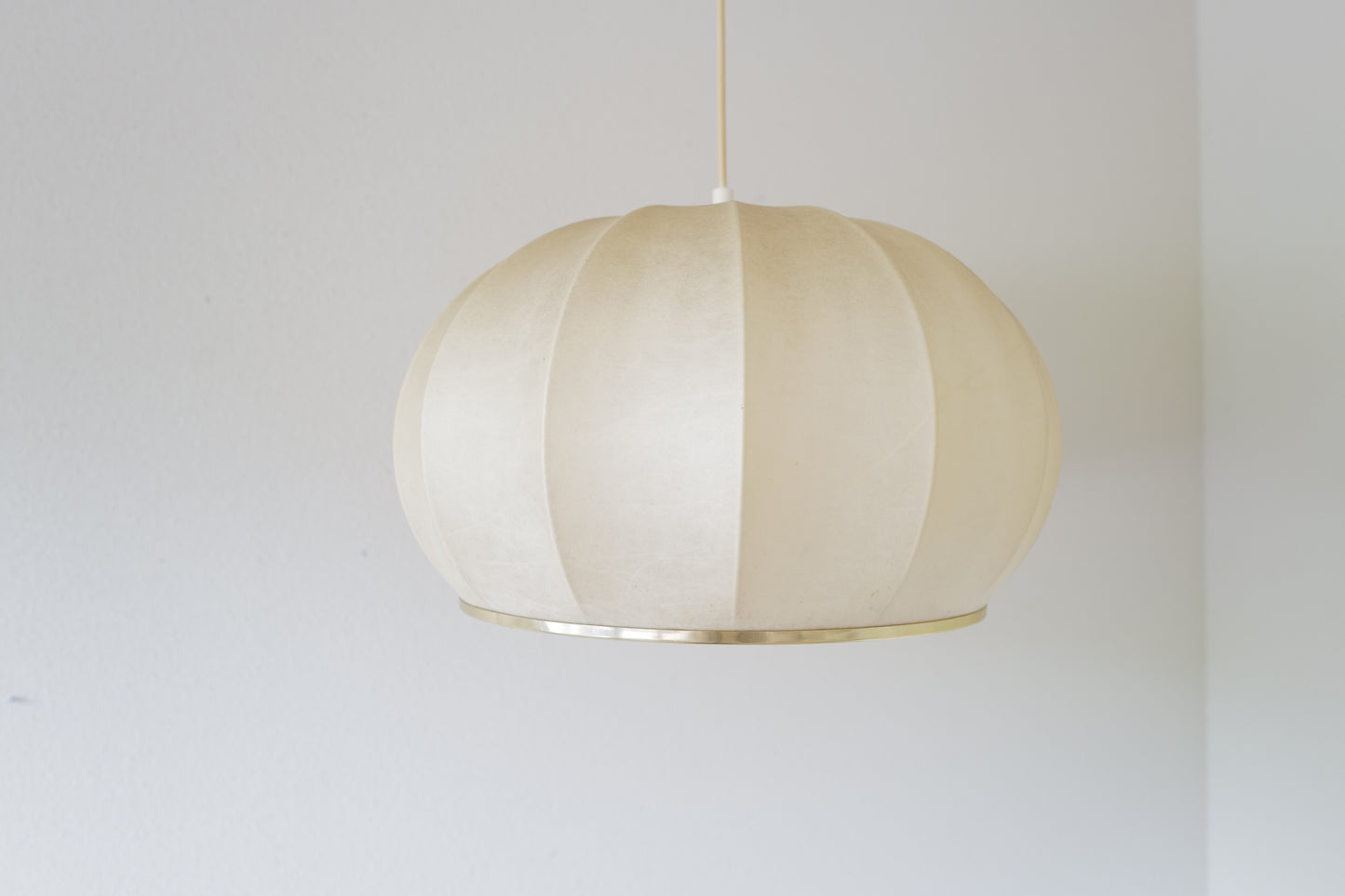 Cocoon Pendant Lamp by Friedel Wauer for Goldkant 1960's