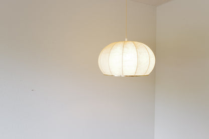 Cocoon Pendant Lamp by Friedel Wauer for Goldkant 1960's