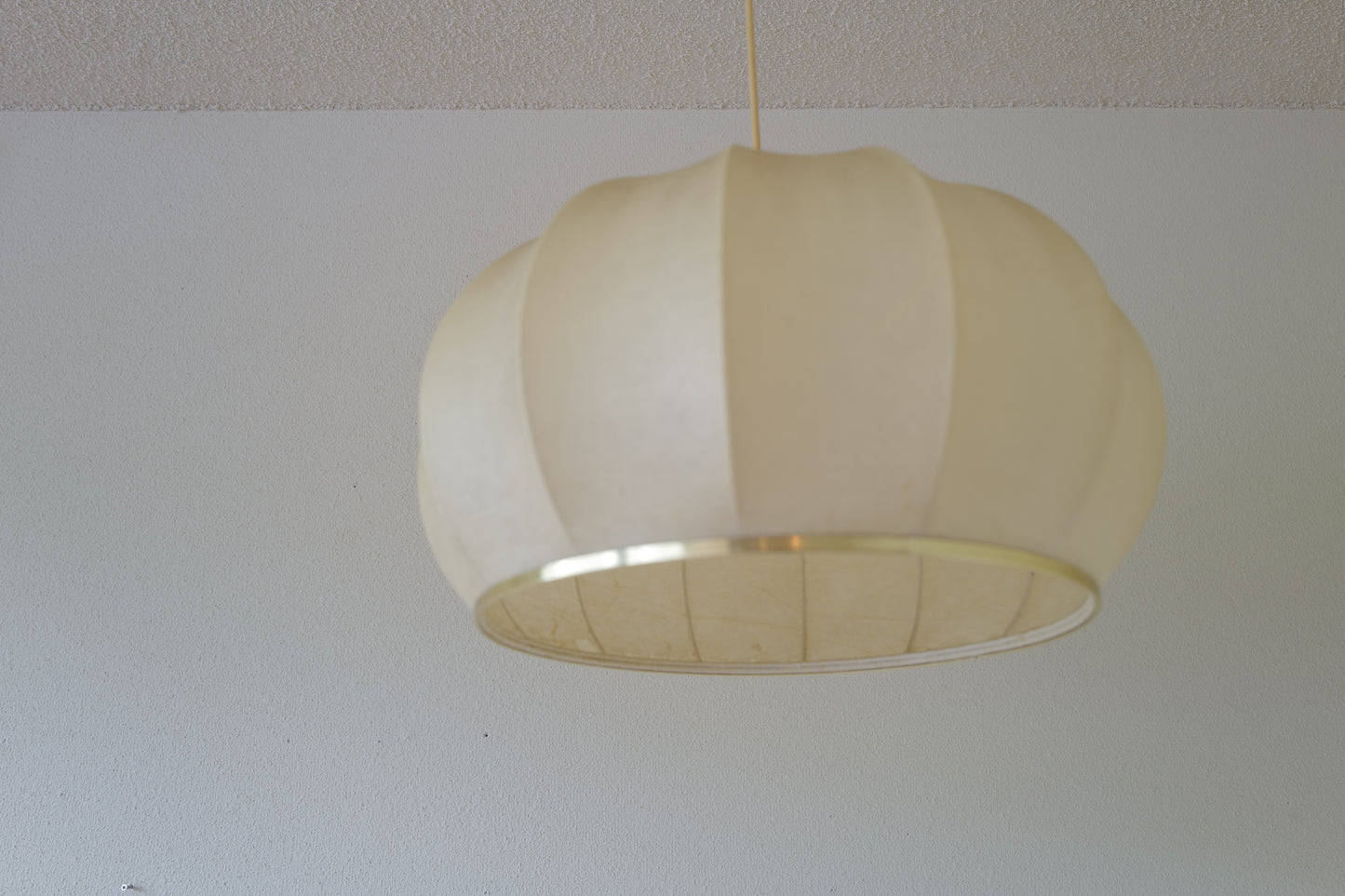 Cocoon Pendant Lamp by Friedel Wauer for Goldkant 1960's