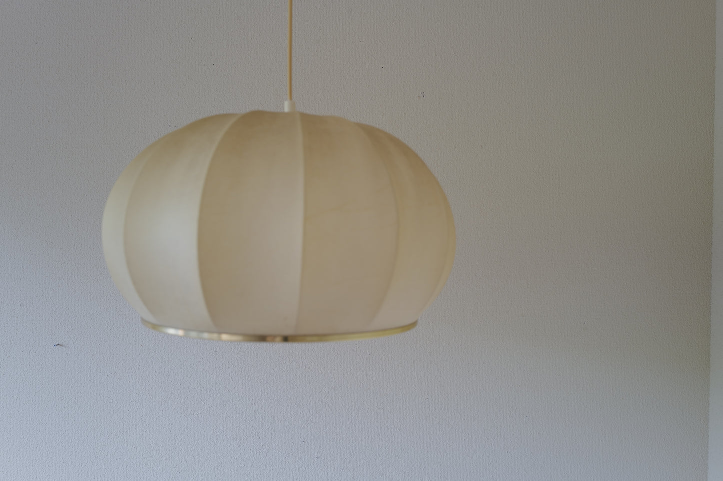 Cocoon Pendant Lamp by Friedel Wauer for Goldkant 1960's