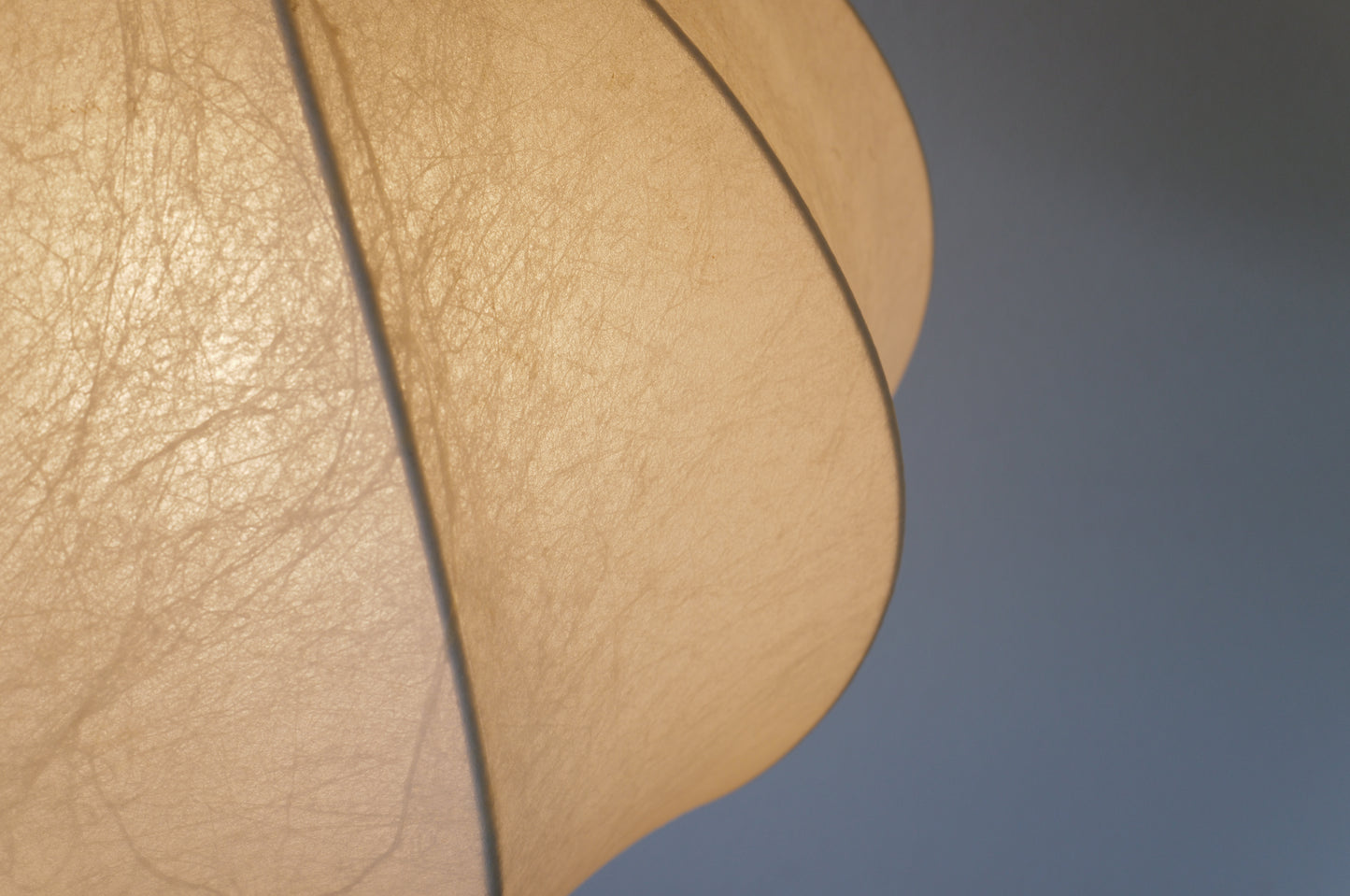 1970s cocoon pendant lamp　Italy