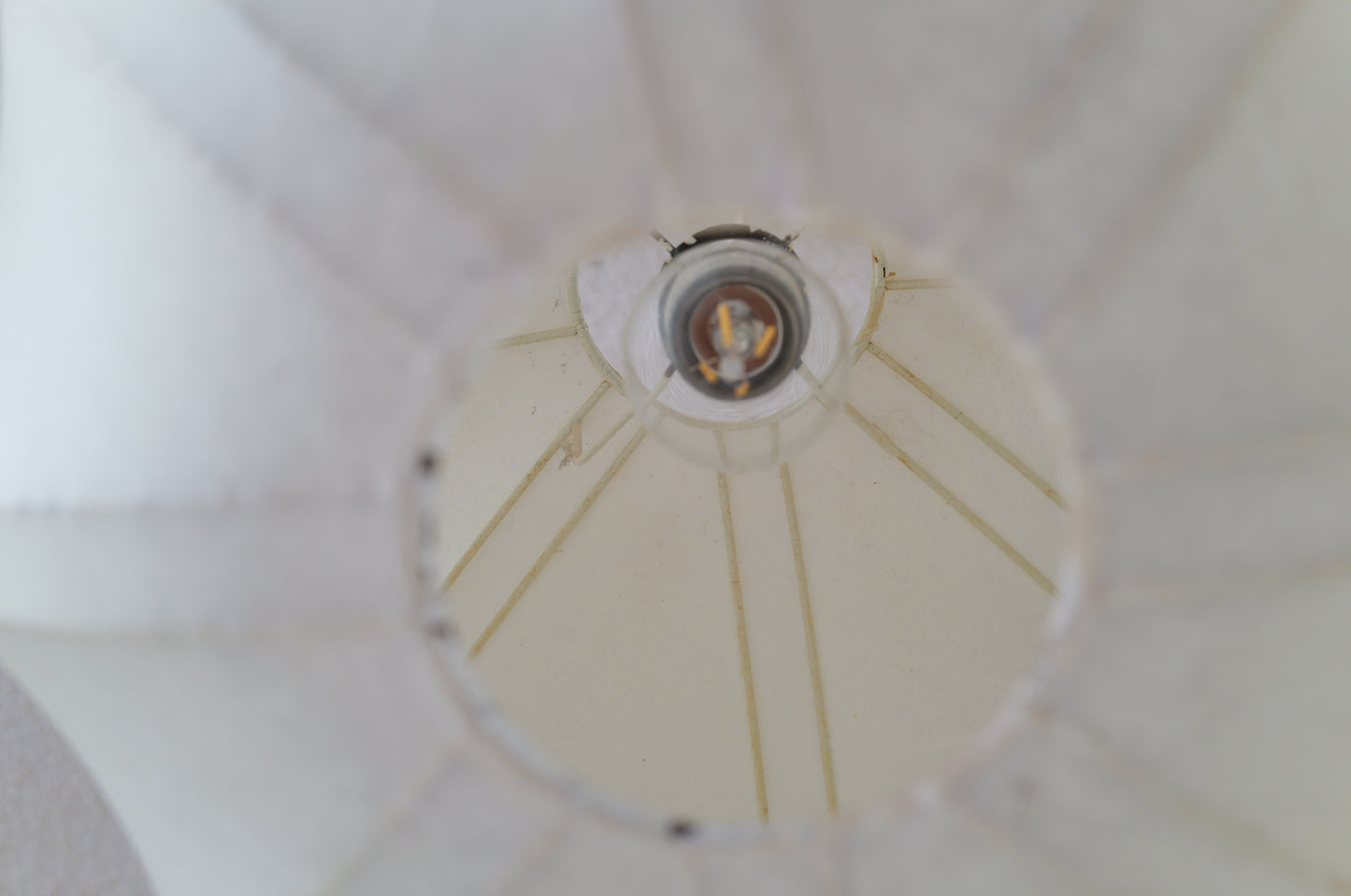 1960s cocoon pendant lamp  by  Goldkant