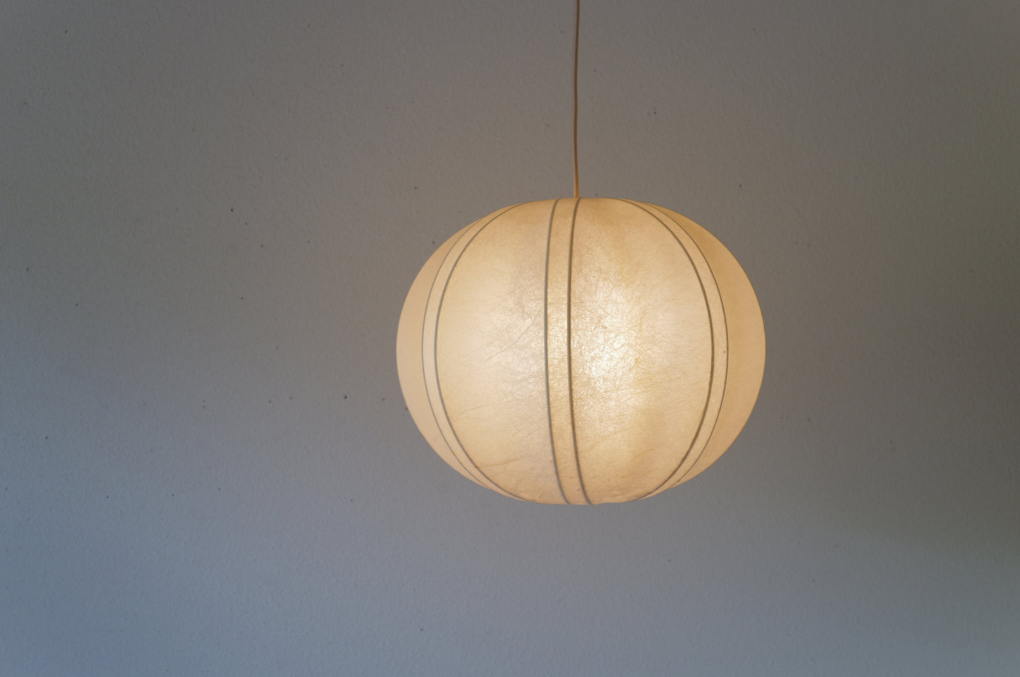 1960s cocoon pendant lamp  by  Goldkant