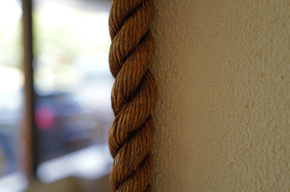 1960s  Vintage  rope - look  wall mirror