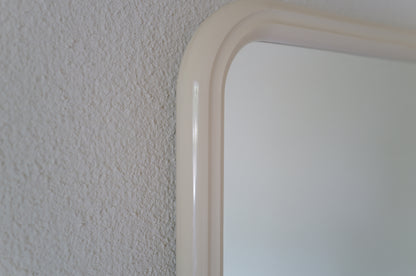 Vintage 1970s space age wall mirror